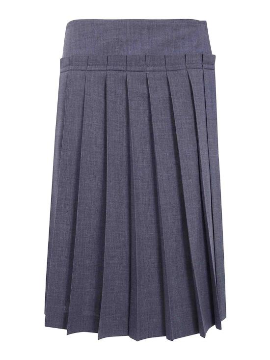 26FW 아미 미디 스커트 USK483WV0211A189 GREY