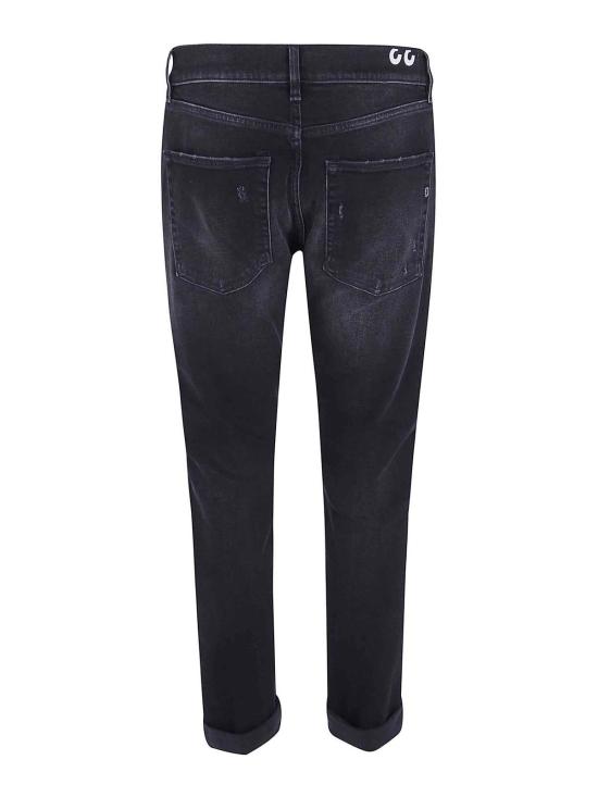 26FW 돈답 스트레이트 팬츠 UP563DS0369UMV8999 BLACK - DONDUP