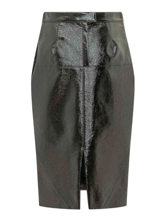 26FW 랑방 미디 스커트 RWST02036378A2610 BLACK - LANVIN