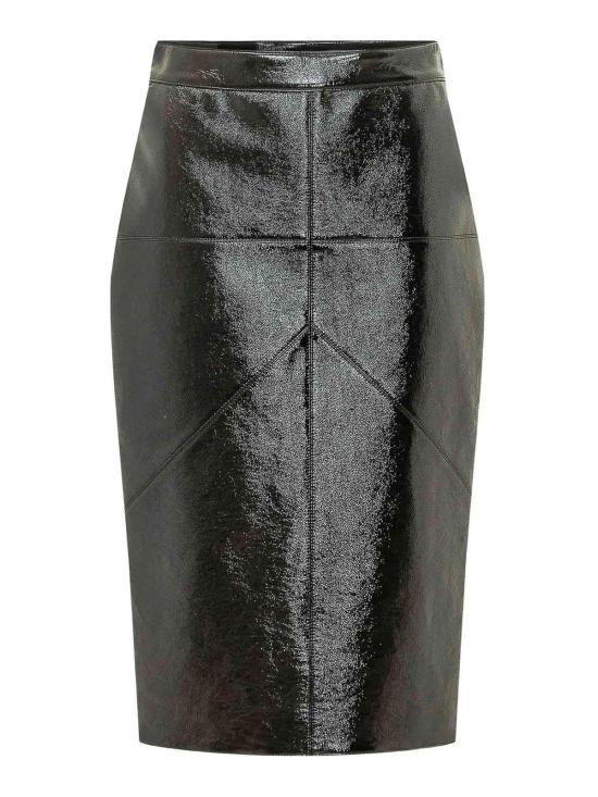 26FW 랑방 미디 스커트 RWST02036378A2610 BLACK