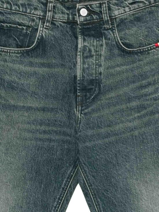 26FW 아미시 스트레이트 팬츠 AMU001CT533294JEREMIAHC0999 BLUE - AMISH