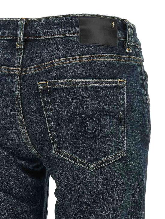 26FW 알13 스트레이트 팬츠 R13W0092D345DHOYTBLUESTRETCH - R13