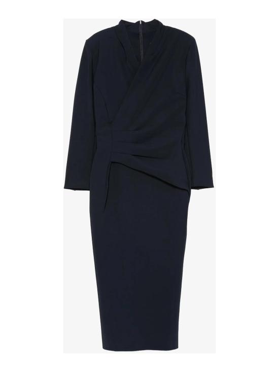 26FW 키아라보니 미디 스커트 ABCDEMEIBS342 BLACK