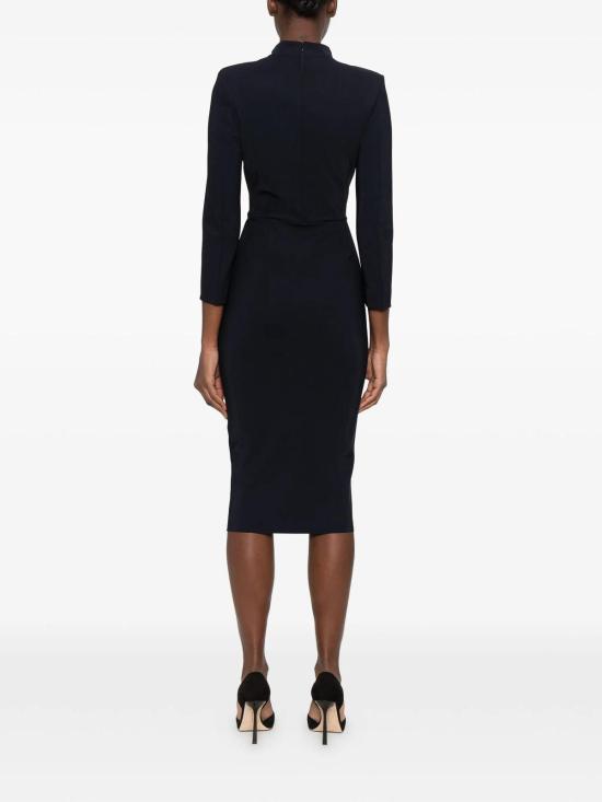 26FW 키아라보니 미디 스커트 ABCDEMEIBS342 BLACK - CHIARA BONI