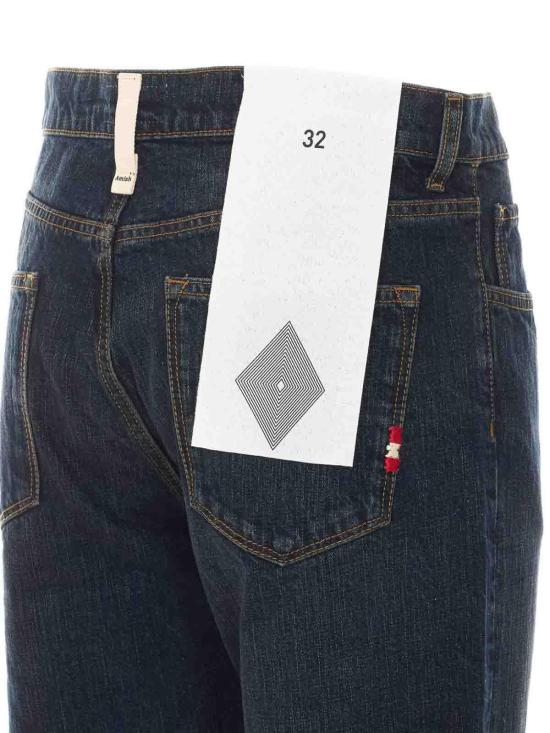 26FW 아미시 스트레이트 팬츠 AMU001CT252458JEREMIAHC0999 BLUE - AMISH