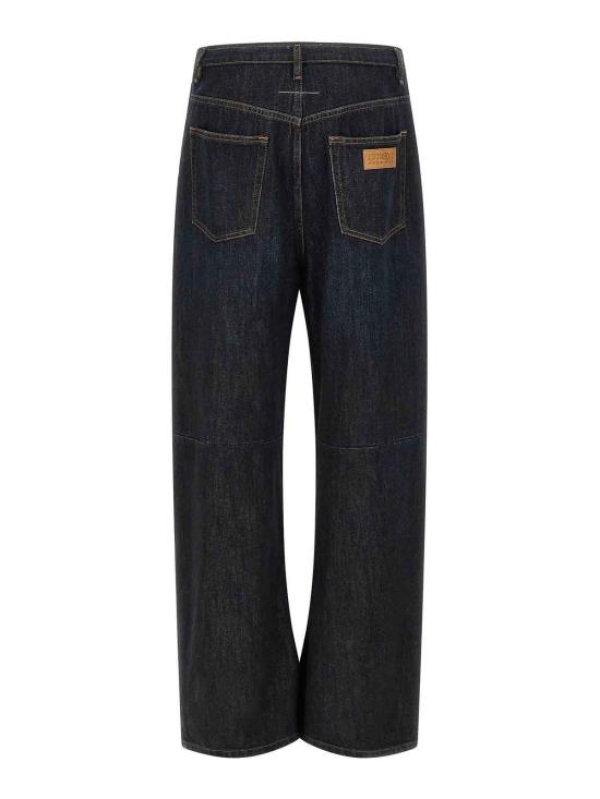 26FW MM6 메종마르지엘라 스트레이트 팬츠 SH2LA0039M30063962 BLUE - MM6 MAISON MARGIELA
