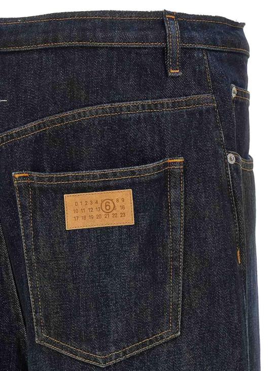 26FW MM6 메종마르지엘라 스트레이트 팬츠 SH2LA0039M30063962 BLUE - MM6 MAISON MARGIELA