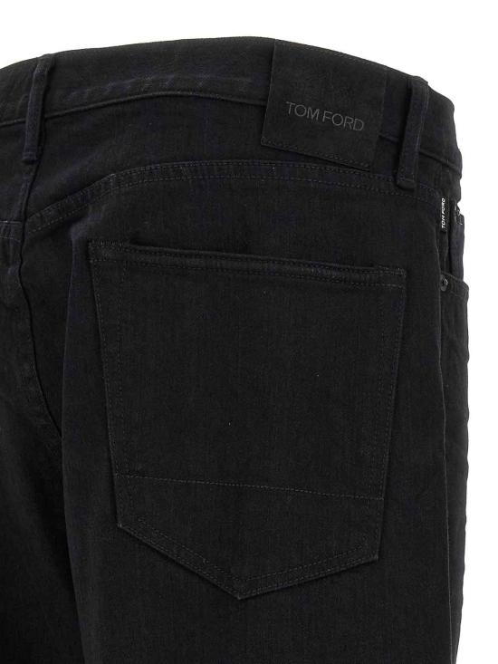 26FW 톰포드 스트레이트 팬츠 DPH003DMC084NAB BLACK - TOMFORD