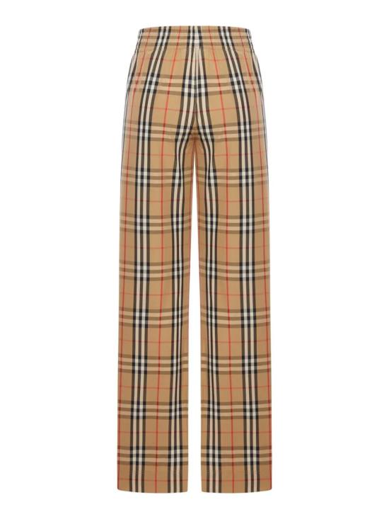 26FW 버버리 체크 코튼 팬츠 8111874 A7028 ARCHIVE BEIGE IP CHK - BURBERRY