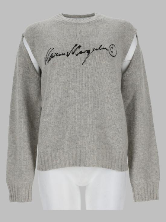 26FW MM6 메종마르지엘라 스웨터 S52HL0065 M13288806S GRAY