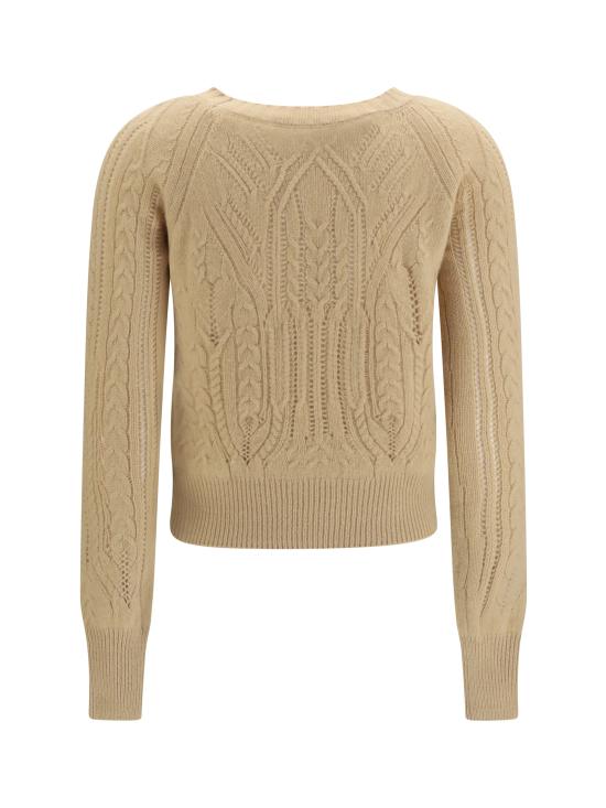26FW 에르마노 설비노 스웨터 D495M316ZTW BEIGE - ERMANNO SCERVINO
