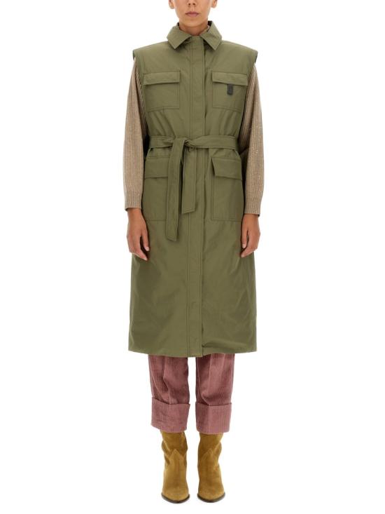  브루넬로 쿠치넬리 트렌치 코트 MB5749563P C8648 GREEN
