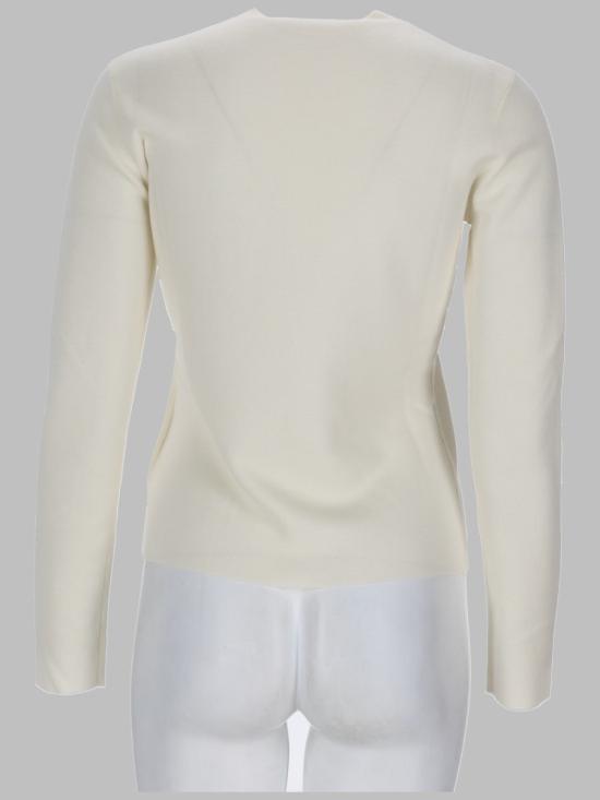 26FW 막스마라 만토 스웨터 2621366082600 001F001 WHITE - MAX MARA