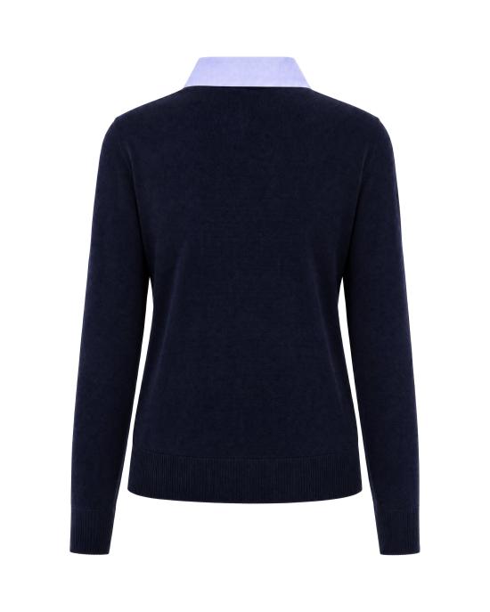 26FW 리우조 스웨터 WF6452 NAVY - LIU JO