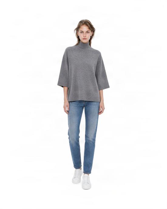 26FW 파비아나 필리피 스웨터 MAD216F397 GRAY - FABIANA FILIPPI