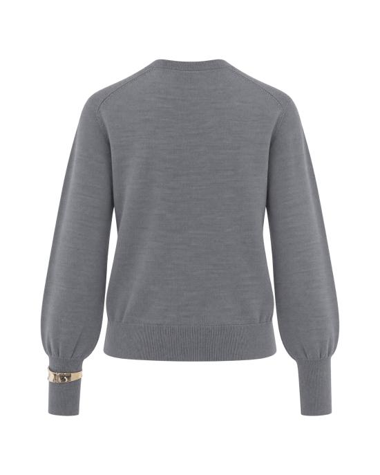26FW 리우조 스웨터 CF6059 GREY - LIU JO