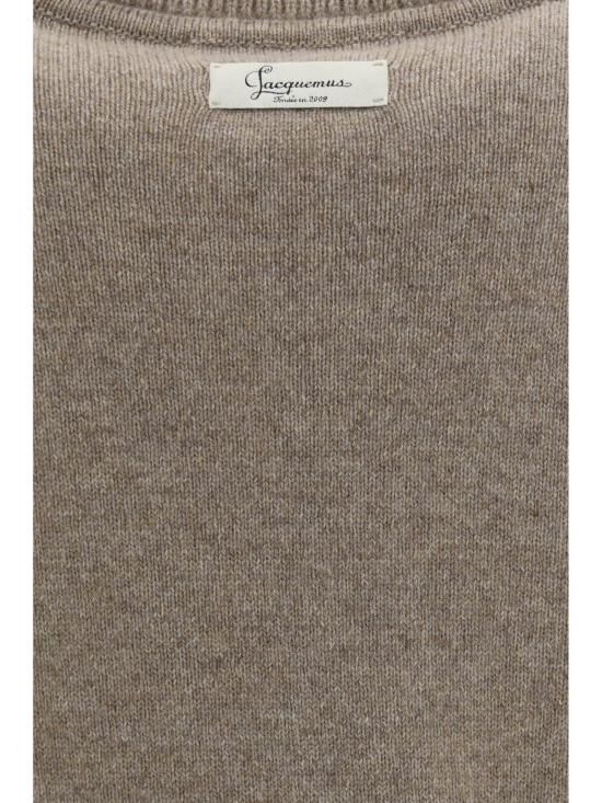 26FW 자크뮈스 스웨터 SWW00650AK00264 BEIGE - JACQUEMUS