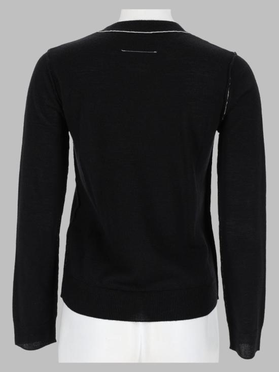 26FW MM6 메종마르지엘라 스웨터 S52HL0066 M13037900 BLACK - MM6 MAISON MARGIELA