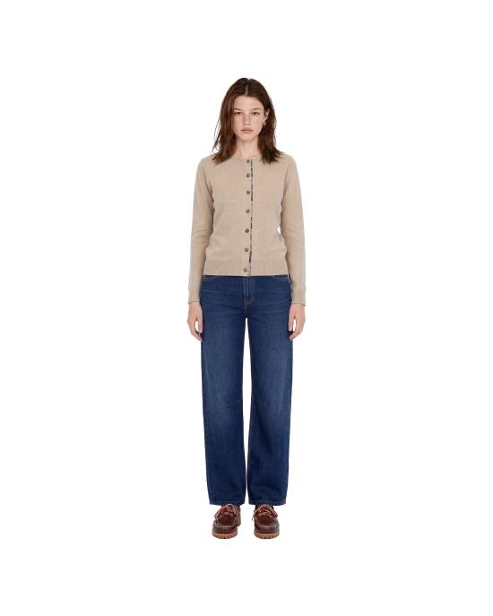 26FW 바버 스웨터 LKN1076 BEIGE - BARBOUR