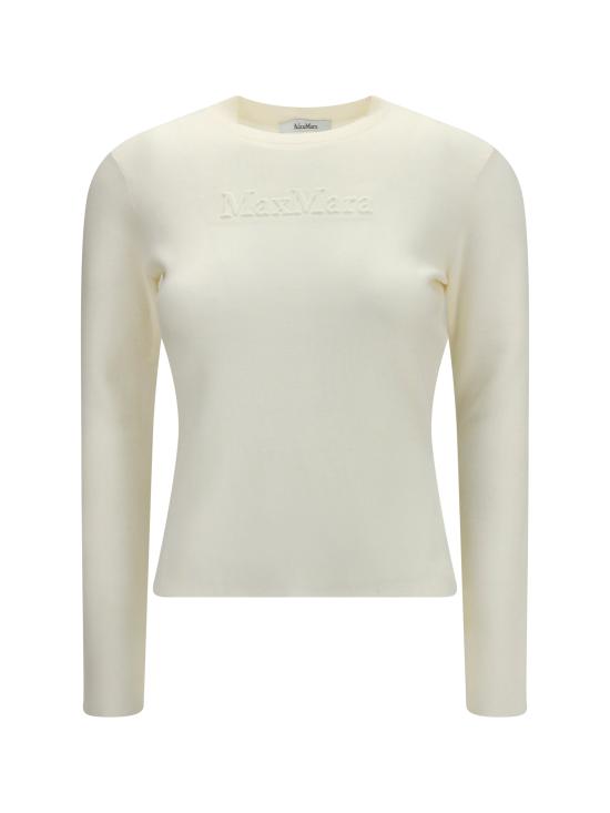 26FW 막스마라 만토 스웨터 2621366082600 WHITE - MAX MARA