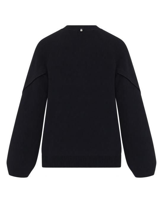 26FW 리우조 스웨터 CF6092 BLACK - LIU JO