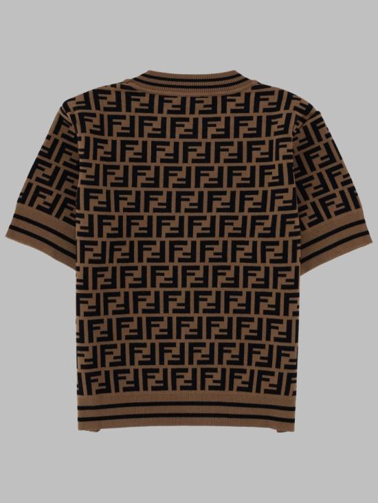 26FW 펜디 스웨터 JFG069K AEYDF15B6 BROWN - FENDI