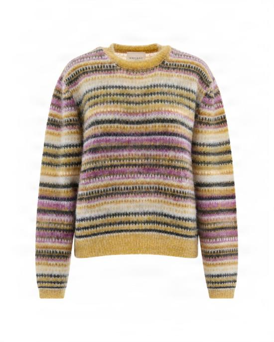 26FW 이자벨마랑에뚜왈 스웨터 PU0957FA MUSTARD