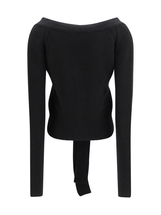 26FW 에르마노 설비노 스웨터 D495N728IWN BLACK - ERMANNO SCERVINO