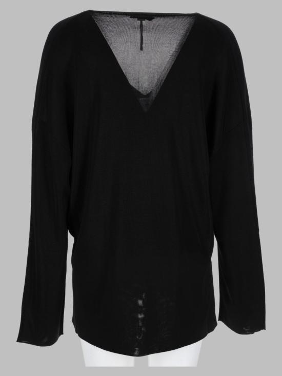 26FW 톰포드 스웨터 MAK1477 YAX1069NAA BLACK - TOMFORD