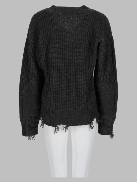 26FW 아미시 스웨터 AMD192CV06 XXXXC0484 CHARCOAL - AMISH