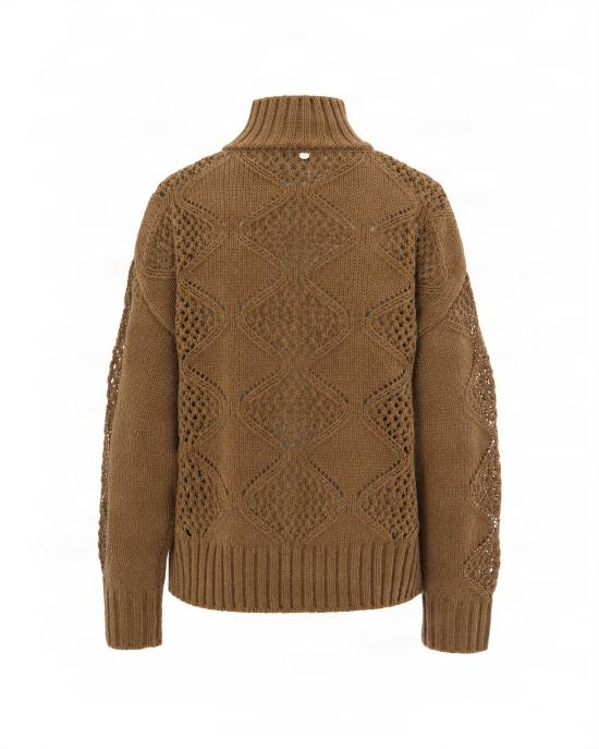 26FW 리우조 스웨터 WF6287 BEIGE - LIU JO