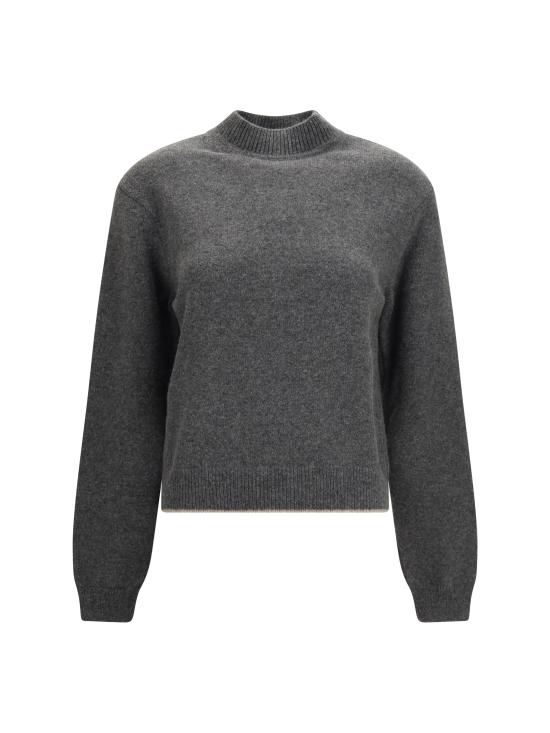 26FW 자크뮈스 스웨터 SWW00650AK00264 GRAY - JACQUEMUS