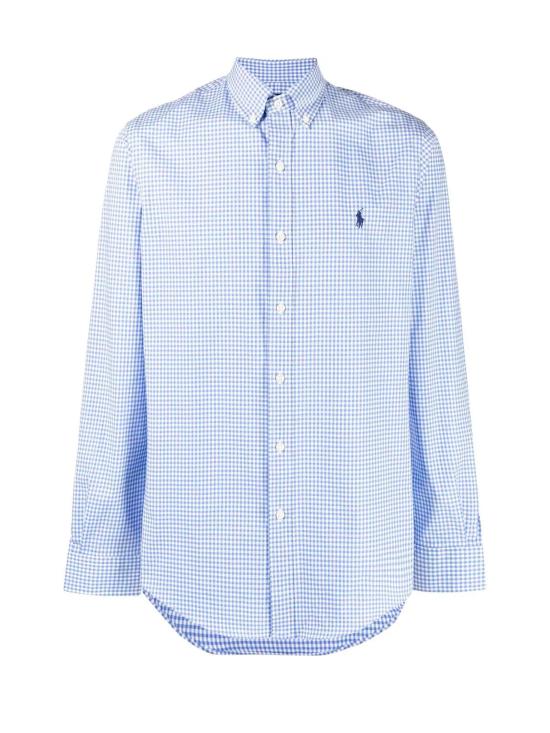  폴로 랄프로렌 긴팔 긴팔 셔츠 710832480004 SLEEVE SPORT SHIRTBLUE WHITE