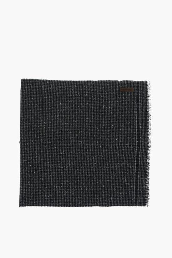  에르메네질도제냐 머플러/스카프 26F Z2L05S GR1 Nero Grigio - ERMENEGILDO ZEGNA