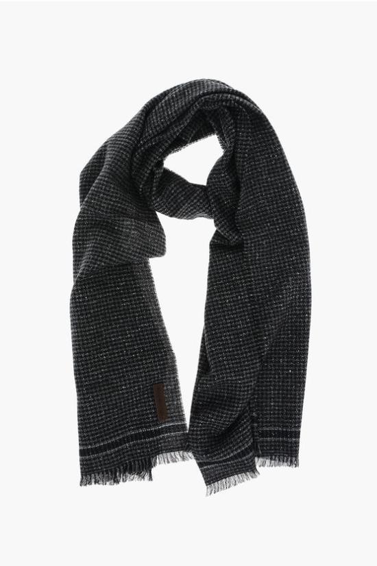  에르메네질도제냐 머플러/스카프 26F Z2L05S GR1 Nero Grigio