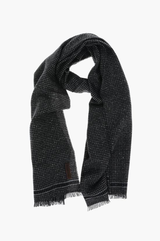  에르메네질도제냐 머플러/스카프 26F Z2L05S GR1 Nero Grigio