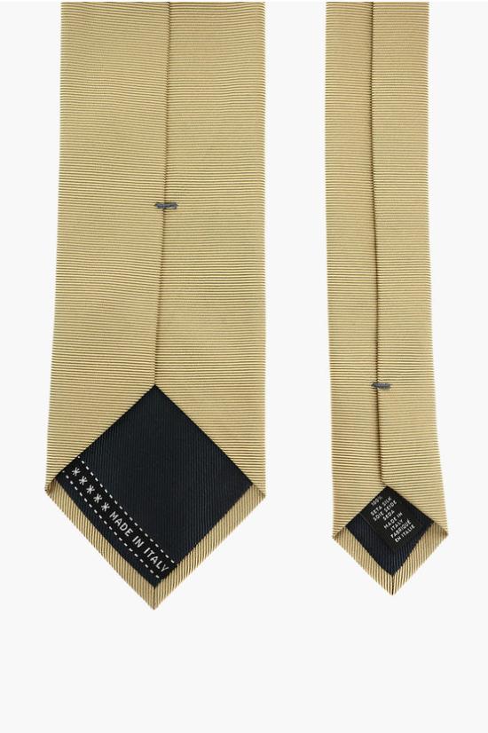  에르메네질도제냐 넥타이 1L8 Z2D02T YE1 Yellow - ERMENEGILDO ZEGNA