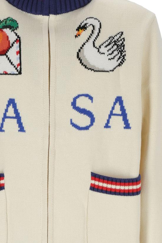  카사블랑카/ 캐주얼 자켓 MF22 KW 251 01 WHITE BPG - CASABLANCA