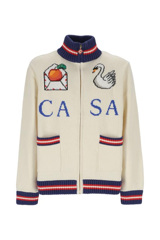  카사블랑카/ 캐주얼 자켓 MF22 KW 251 01 WHITE BPG