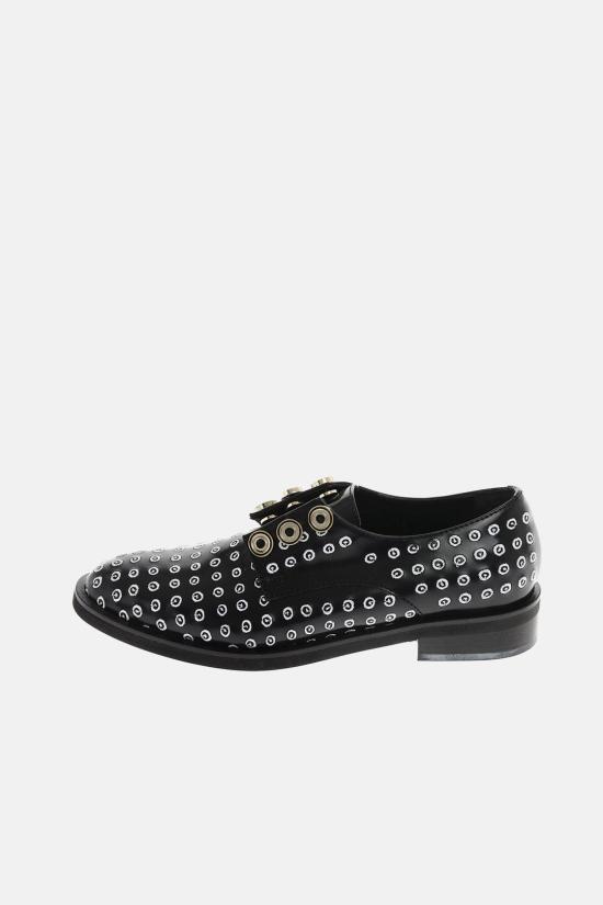  콜리악 드레스 슈즈 65 CC901CO1 BLAWHT Black White - COLIAC