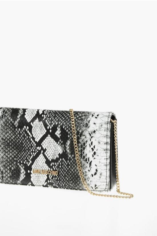  모스키노 크로스백 JC4276PP0EKI0954 Black White - MOSCHINO