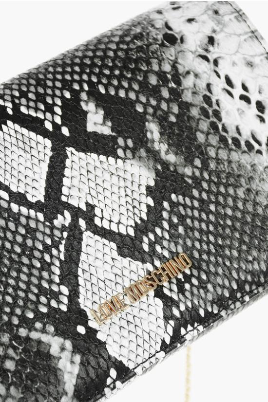  모스키노 크로스백 JC4276PP0EKI0954 Black White - MOSCHINO