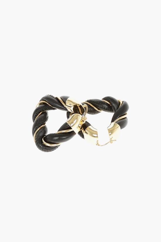  보테가베네타 이어링 657438 VAHUA 2113 Brown - BOTTEGA VENETA