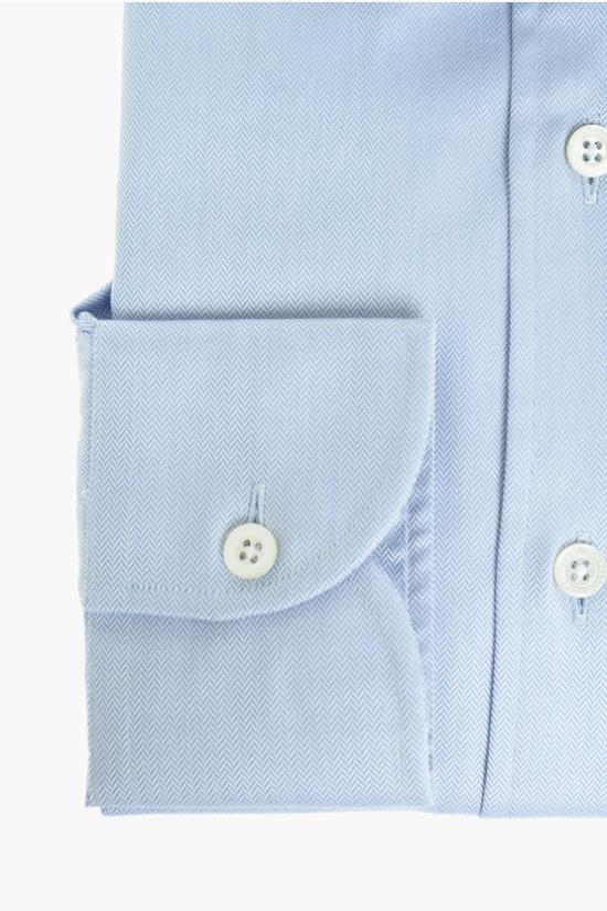  꼬르넬리아니 긴팔 셔츠 82P100 8811204 009 Light blue - CORNELIANI