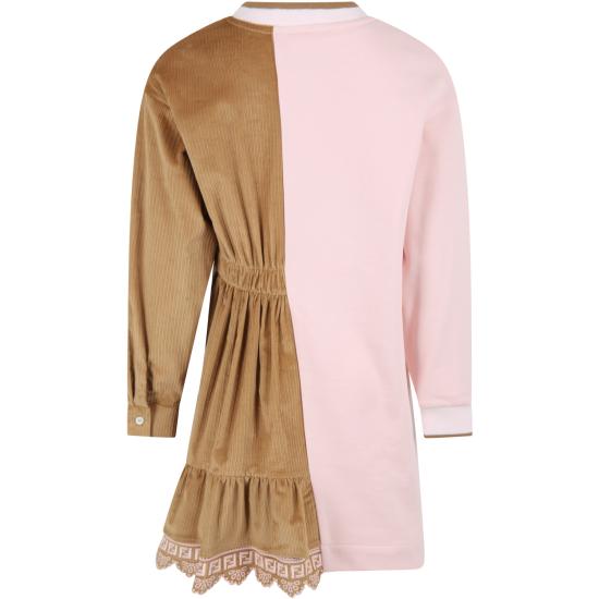  [키즈] 펜디 원피스 JFB544 AJ33 F1HXV MULTICOLOR - FENDI