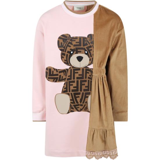  [키즈] 펜디 원피스 JFB544 AJ33 F1HXV MULTICOLOR