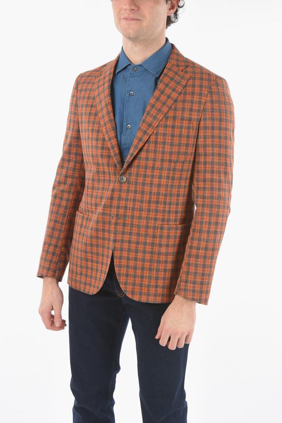  꼬르넬리아니 수트 자켓 CXZ799 9166308 049 Blue