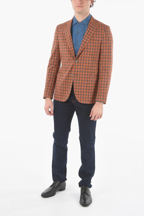  꼬르넬리아니 수트 자켓 CXZ799 9166308 049 Blue - CORNELIANI