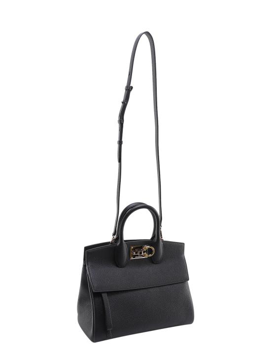 24FW 살바토레 페라가모 토트백 21H159718293 NERO Black - SALVATORE FERRAGAMO