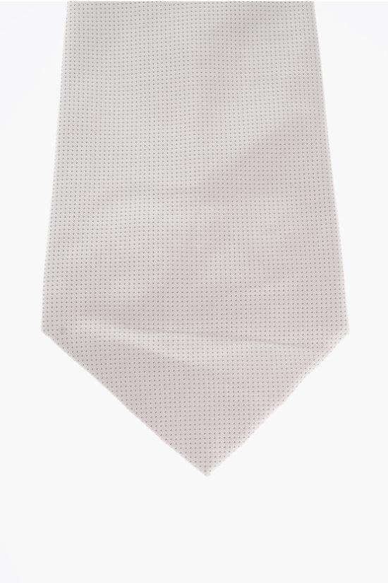  꼬르넬리아니 넥타이 85HUG5 0120481 028 White - CORNELIANI